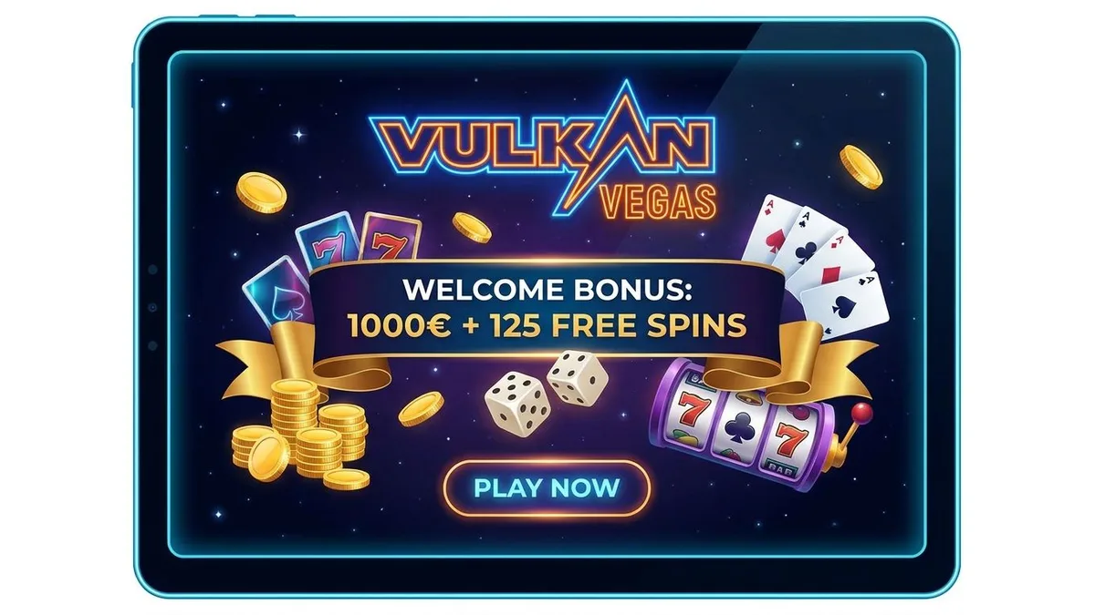 Vulkan Vegas bonus de bun venit